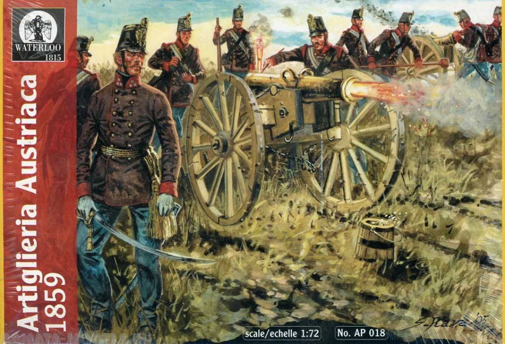 AP018 Austrian Artillery 1859 WATERLOO