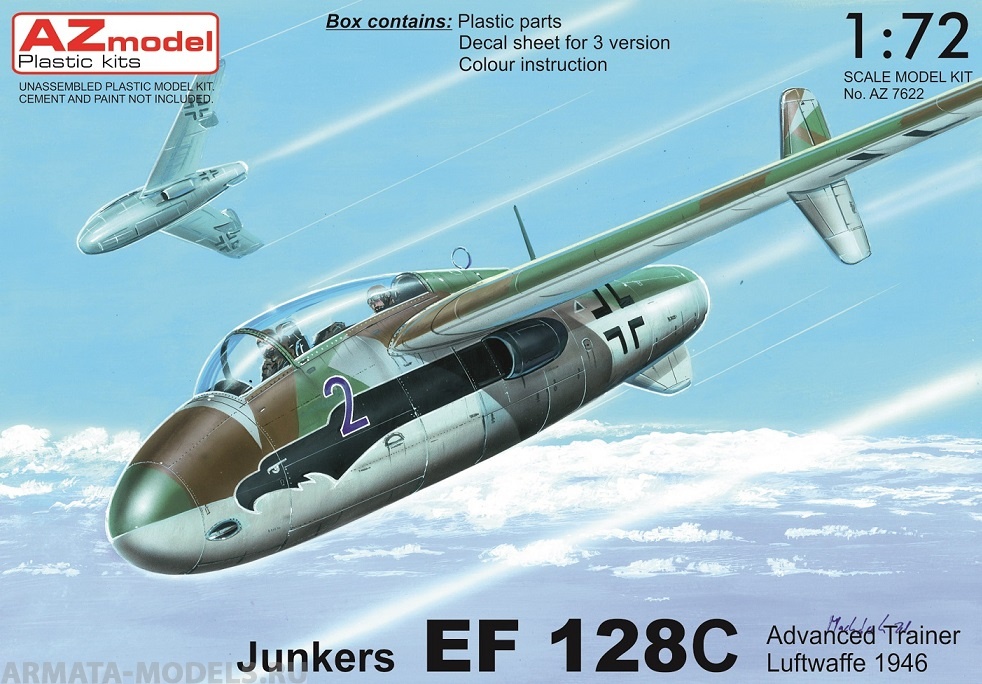 AZ7622 Junkers EF 128C AZmodel Plastic kits