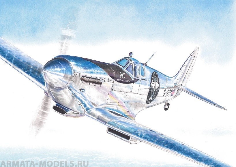 AZ7634 Supermarine Spitfire Mk.IX AZmodel Plastic kits