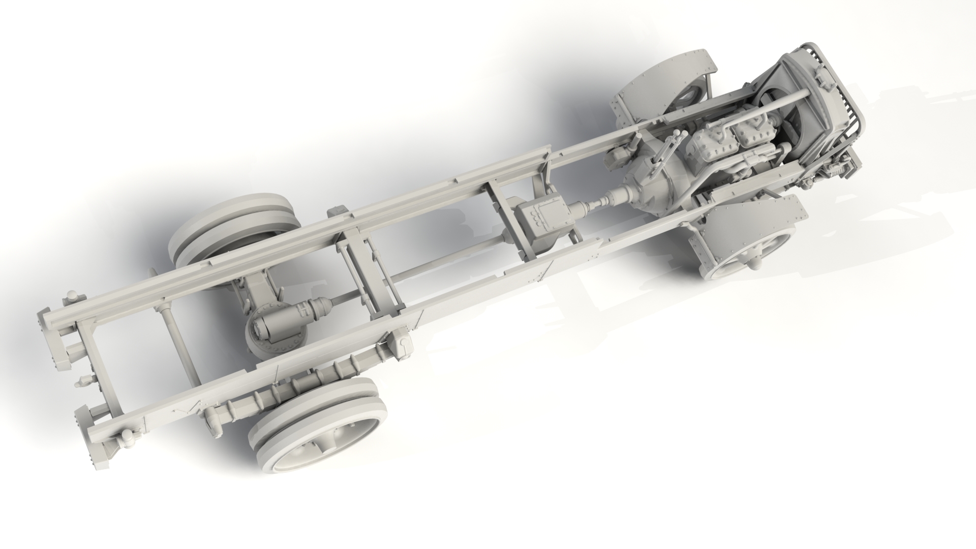 35651 Standard B Liberty 2-й серии, Американский грузовой автомобиль І МВ ICM