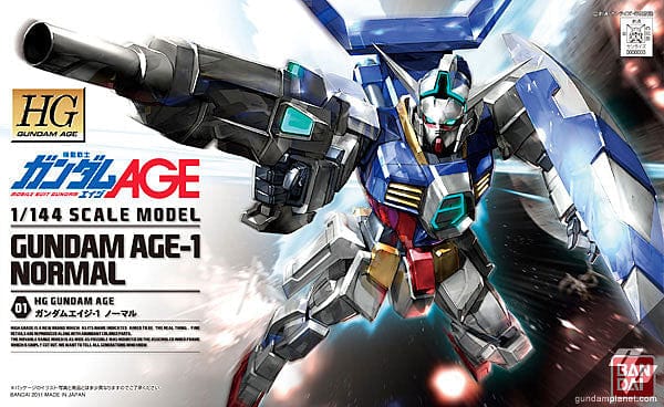 BND-2138280 Сборная модель HG Bandai Gundam AGE-1 Normal(AGE-1) 001 Bandai