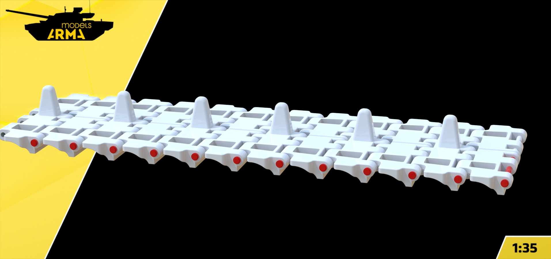 AM35981 Наборные 3D траки ИС/ИСУ (Не для свободной продажи)