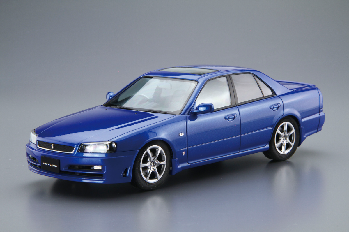 06172 Nissan Skyline ER34 25GT Turbo '01 Aoshima