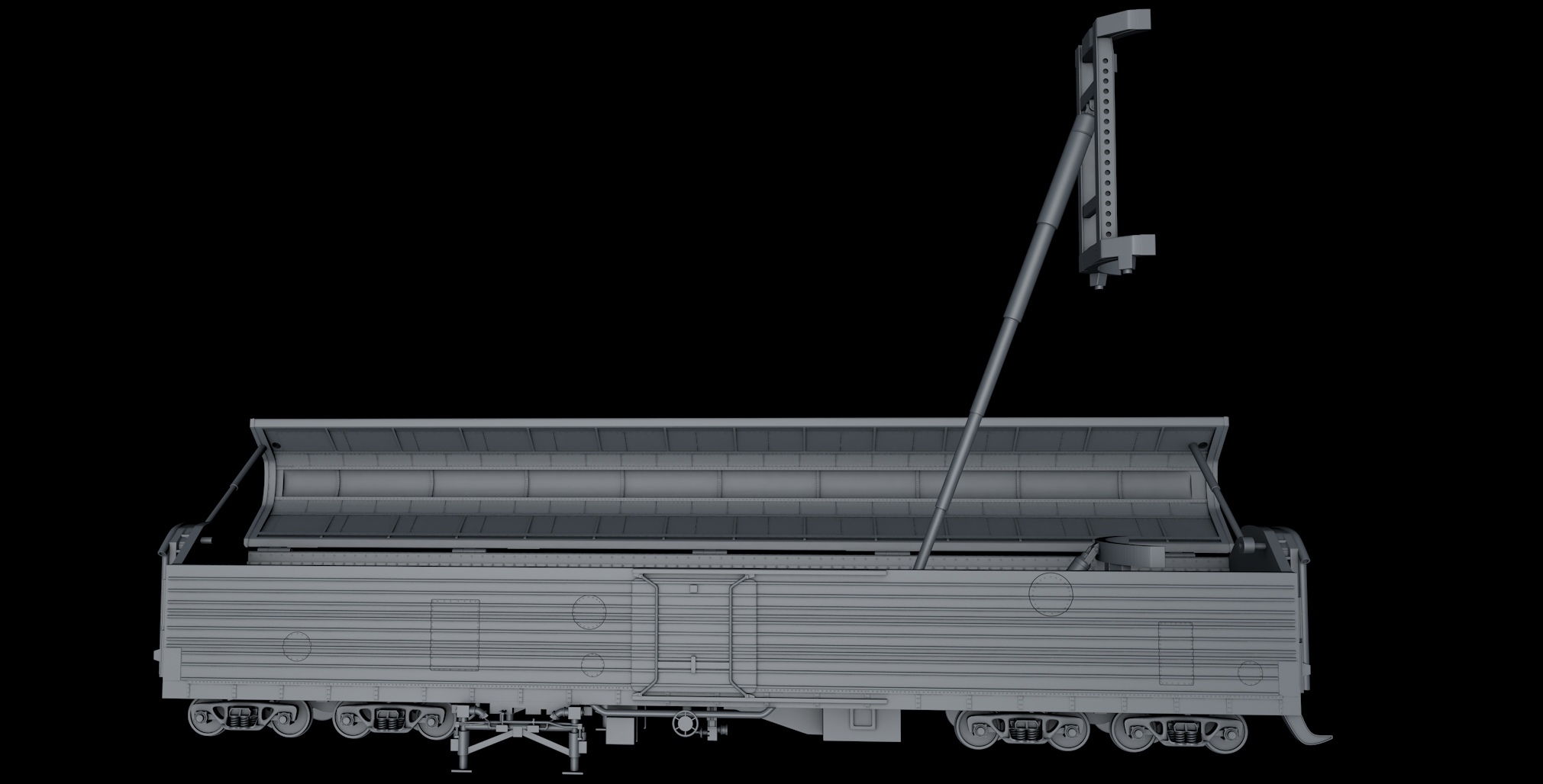 AM87001 Вагон БЖРК Молодец, 1/87 Arma Models