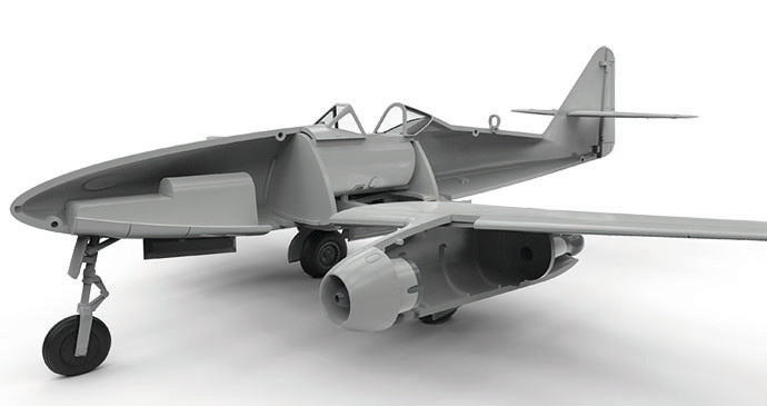 A03088 Самолет Messerschmitt Me262A-1A Schwalbe Airfix