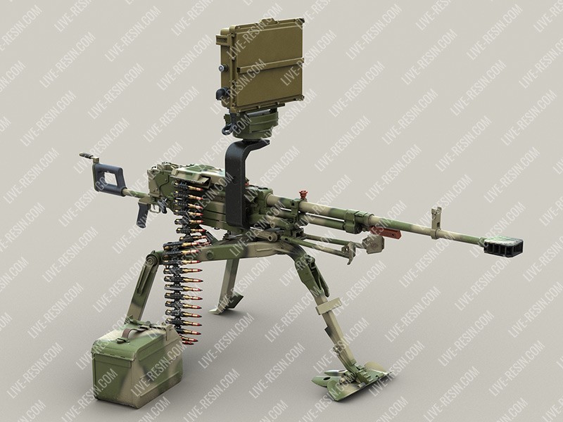 LRE35340 Крупнокалиберный пулемет КОРД на треножном станке с радиолокационным прицелом ФАРА