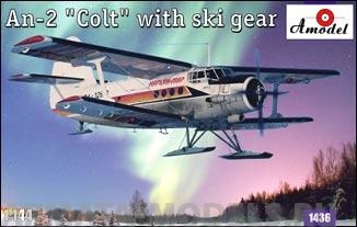АМ1436 An-2  w/ski gears Amodel