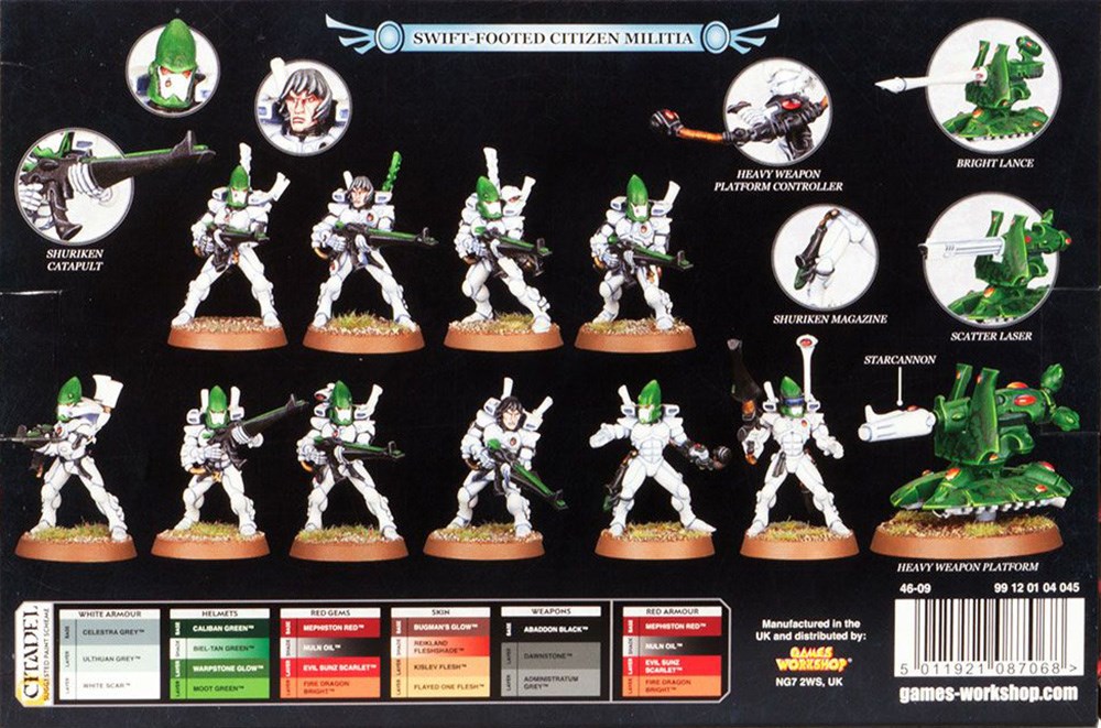 46-09GW Набор Искусственные Миры. Стражи (Craftworlds Guardians)