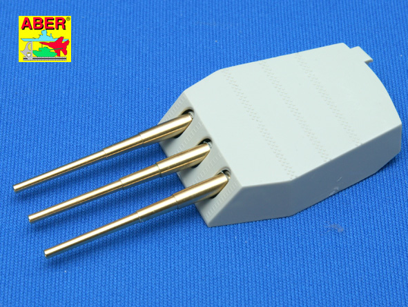 ABR-1:350-L-05  Дополнения для  Set of 9pcs 406 mm long barrels for US ships : North Carolina, Washington для  1/350