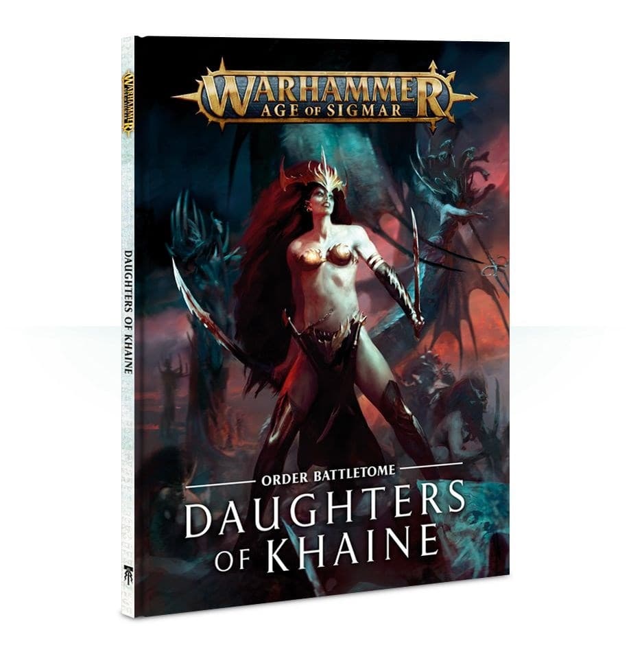 85-05-60GW Боевой Том. Дочери Кхейна (тв. обл., англ.) (Battletome: Daughters Of Khaine (HB, Eng))