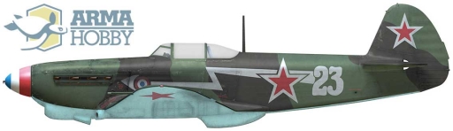 AH70029 Як-1б Истребитель Allied Fighter Limited Edition Arma Hobby