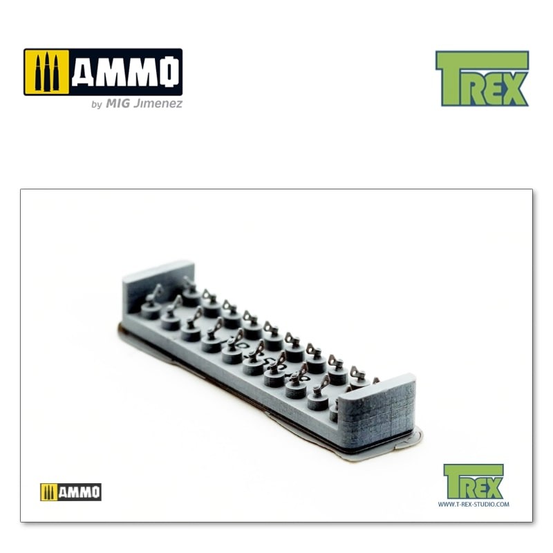 TR35048 Гайки Triangular Nuts Set for WWII German Panzer