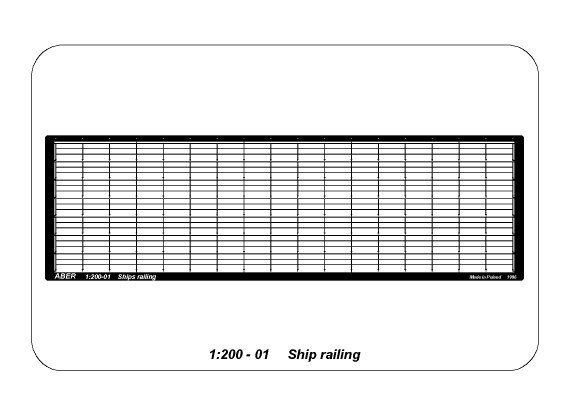 ABR-1:200-–-01  Дополнения для  Railing для  1/200
