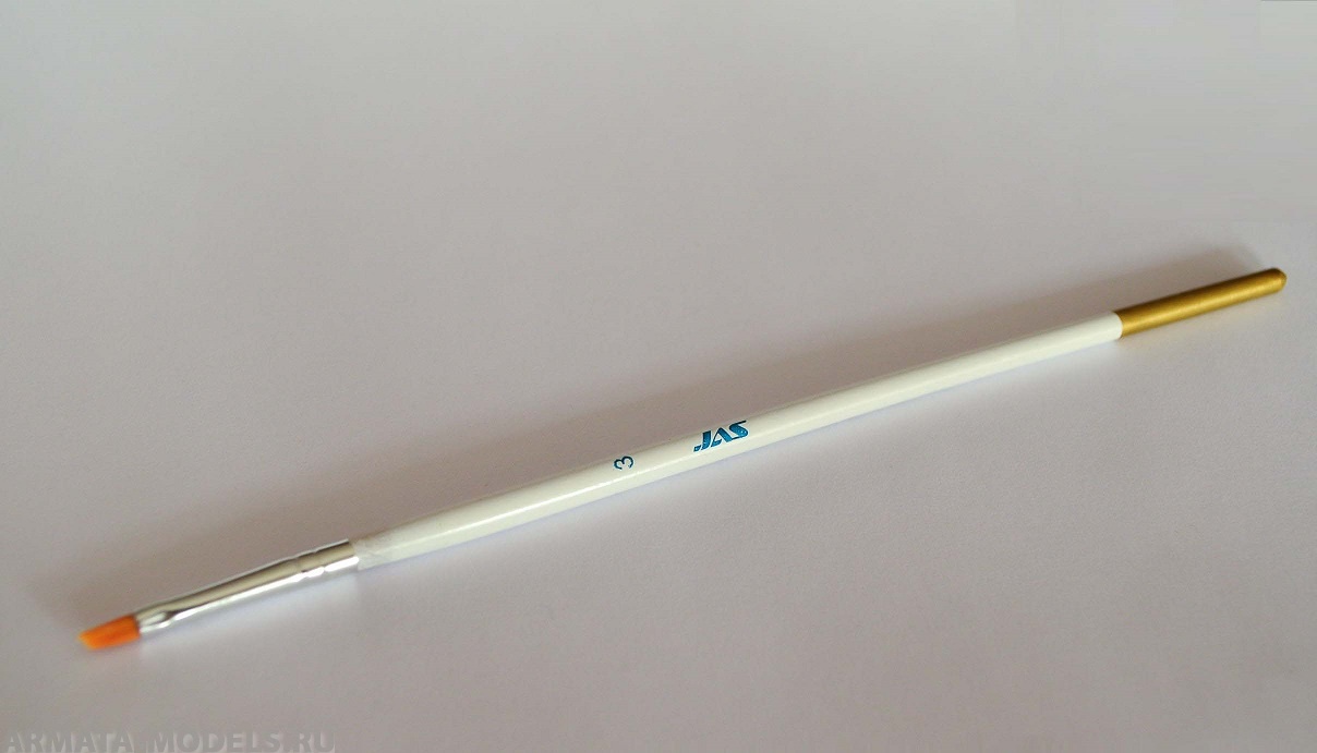 3633 Кисть из синтетического волоса, ретушная № 3