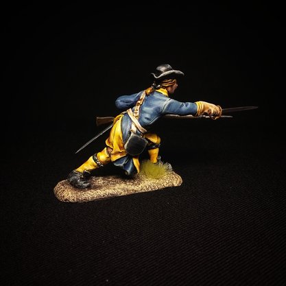 5262ТБ ВИМ, шведский мушкетер бьющий шпагой (Лейб-гвардия), Северная  война, 1/35 Три Богатыря