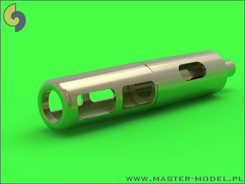 AM-32-069 МиГ-17А / П / Ф (Fresco A, B, C) - комплект 37-мм и 23-мм стволов с трубами Пито