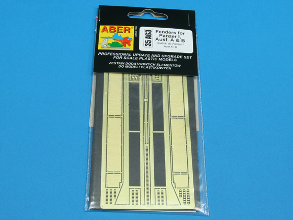 ABR-35-A63  Дополнения для  Fenders for Panzer I, Ausf.A & B для Italeri-Zvezda 1/35