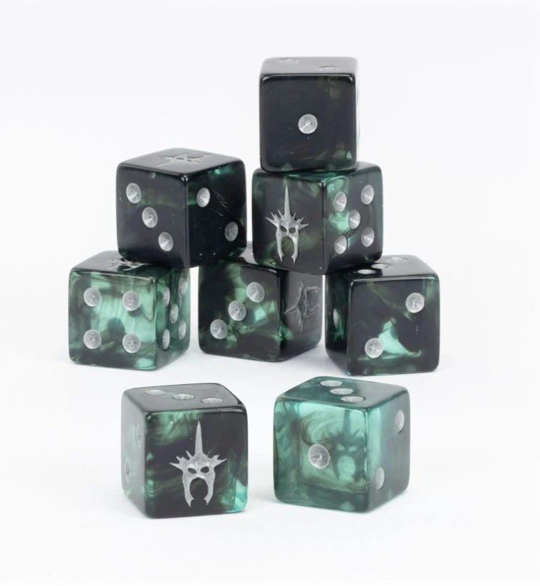 30-54GW Набор кубиков quot;Властелин Колец. Ангмарquot; (LotR: Angmar Dice Set)