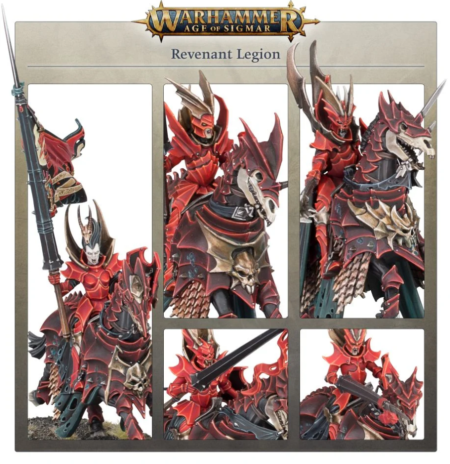 91-46GW Набор Бездушные Повелители Могил. Легион Ревенантов (Soulblight Gravelords Revenant Legion)