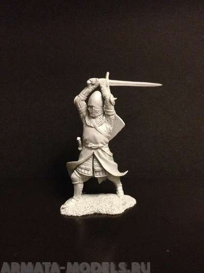 501ТБ Пеший английcкий рыцарь  с двуручным мечем Три Богатыря