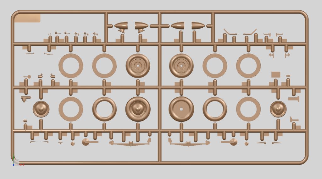 35535 Советский персональный автомобиль Packard Twelve (1936г) с фигурами лидеров (4 шт) ICM
