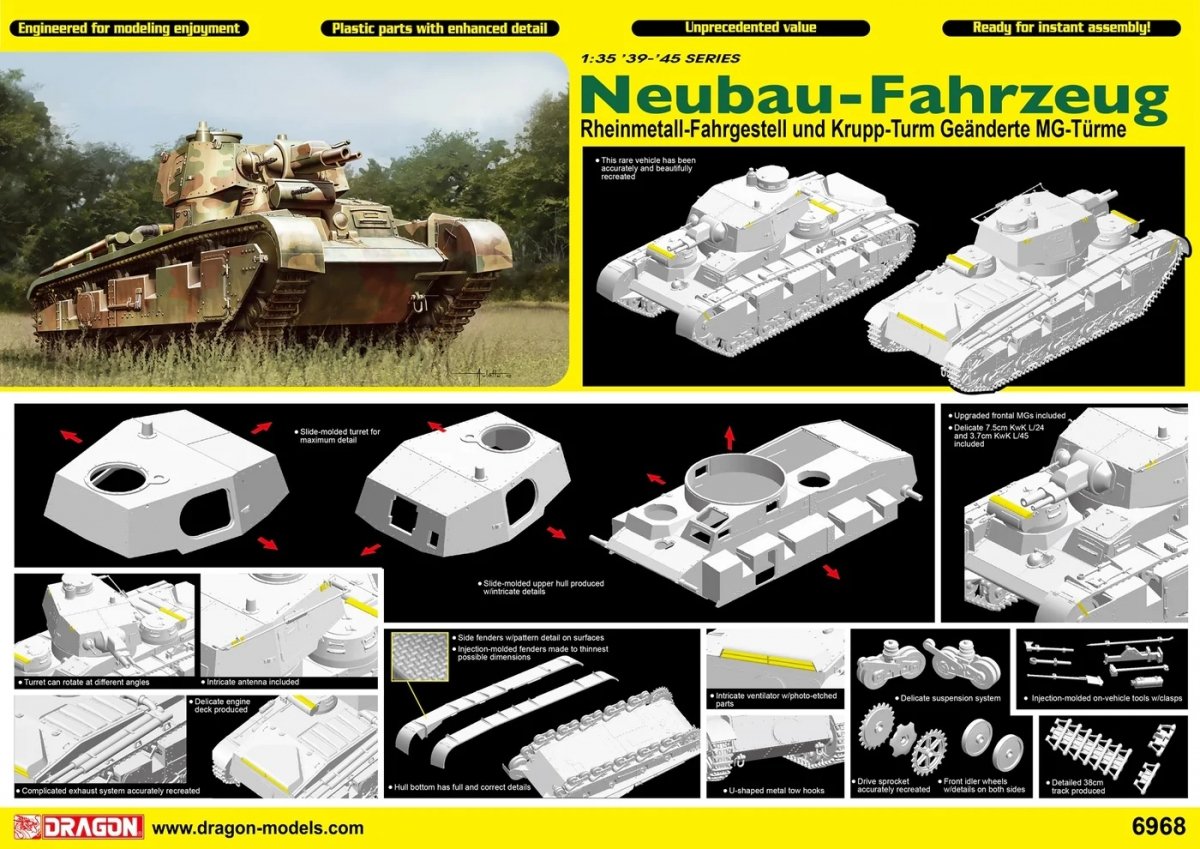 6968Д NEUBAU-FAHRZEUG NR.2 Dragon