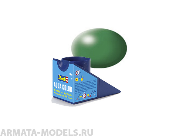 36364RE Аква-краска зеленая шелковисто-матовая