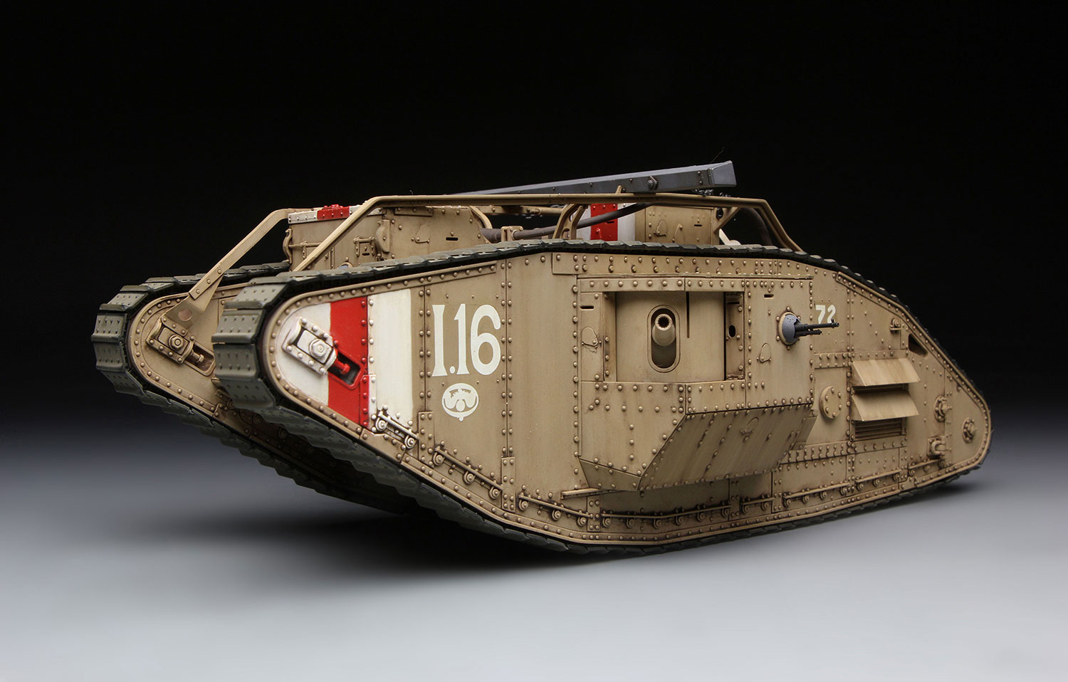 TS-020 BRITISH HEAVY TANK Mk.V MALE 1/35 Meng