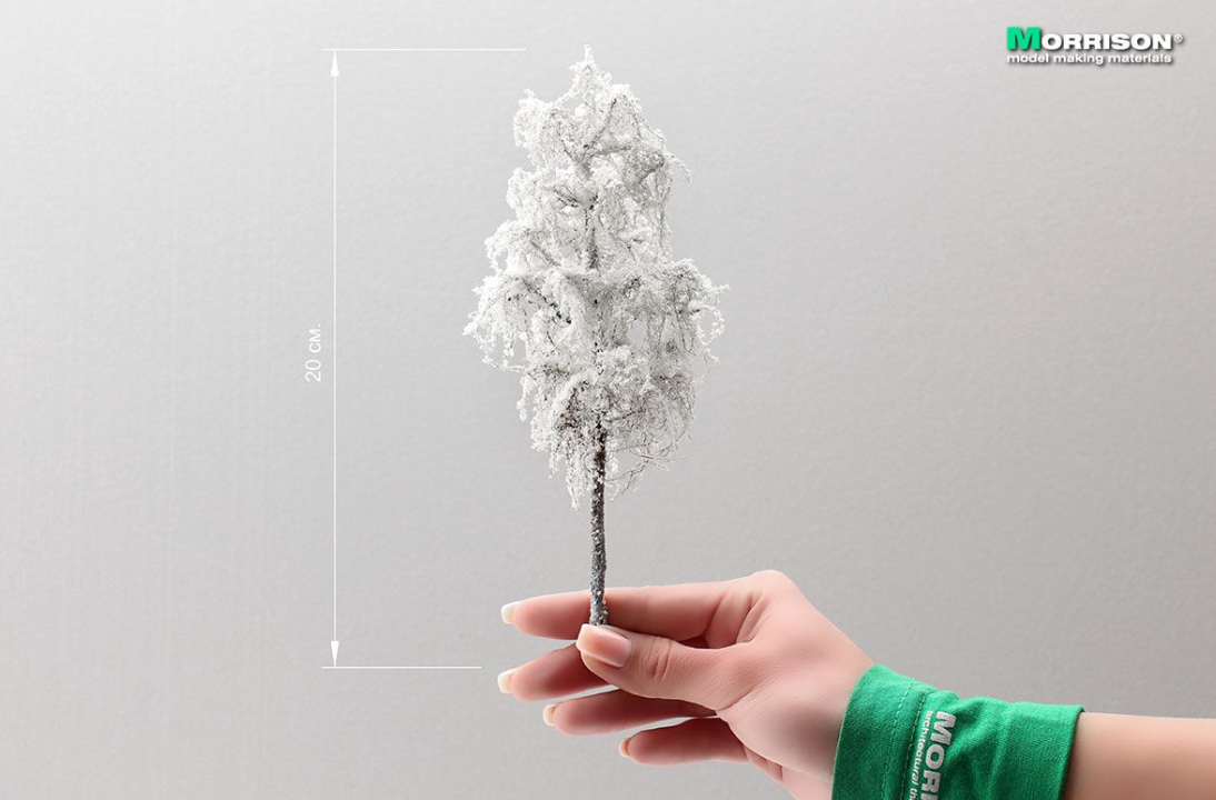 011duz020 Зимнее дерево для макета 20 см. серия «Profi»