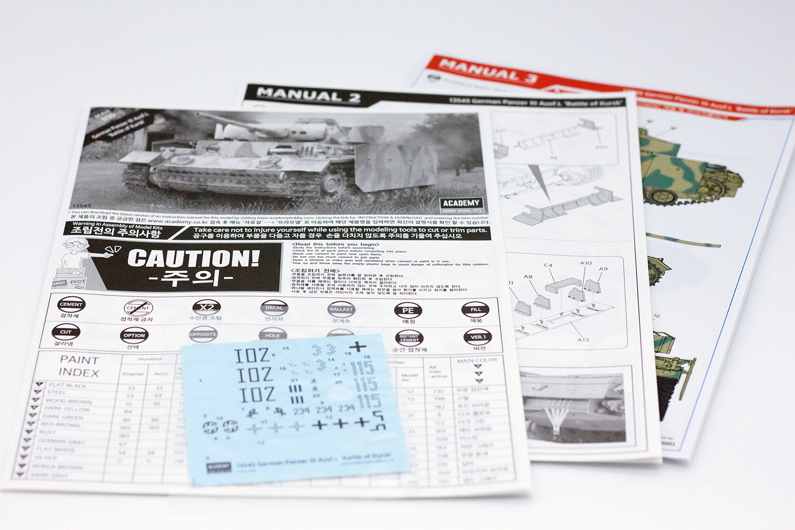 13545   Техника и вооружение  German Panzer III Ausf L “Battle of Kursk” Academy