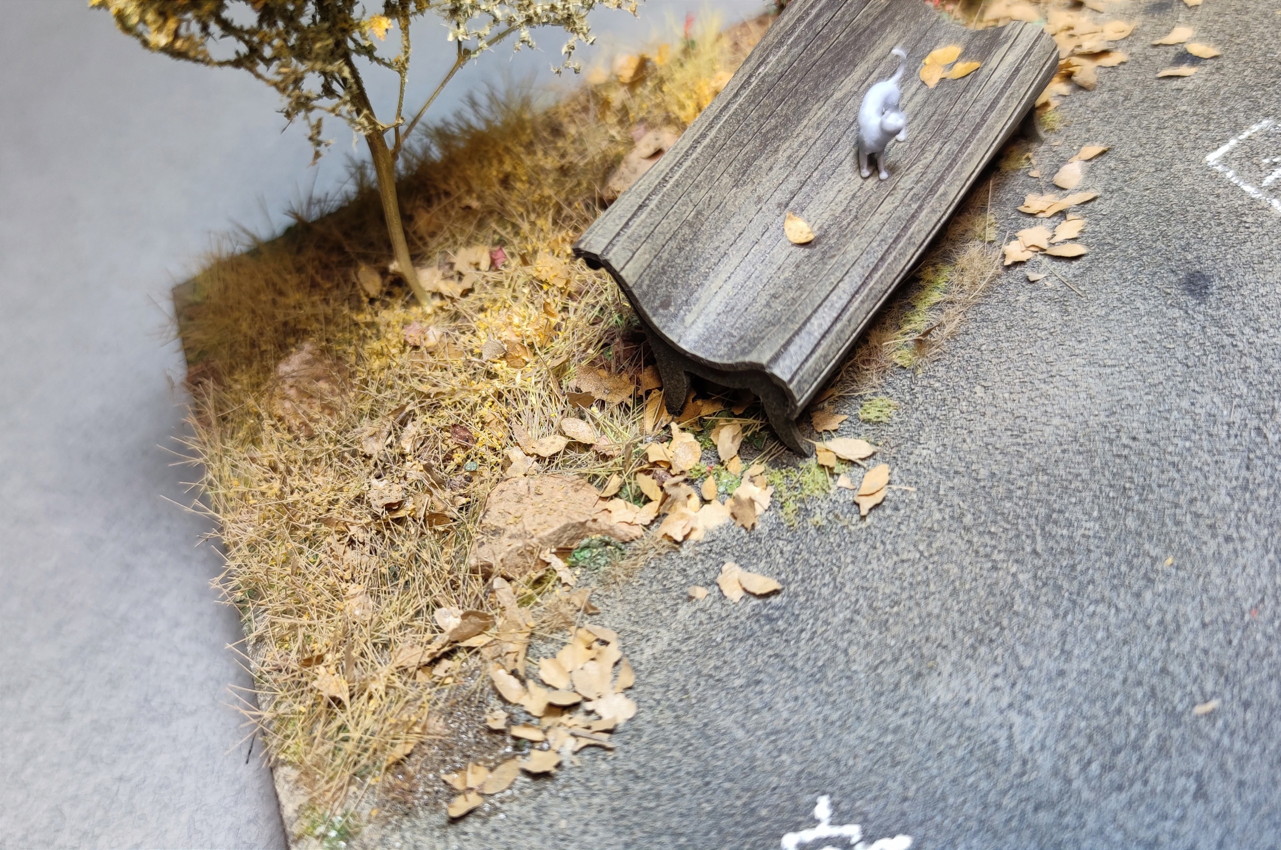 AM35693 Подставка авторская "Осень" Размер 15*25 Котик и пёсик в комплекте 