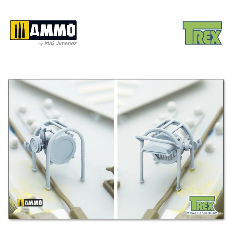 TR35041 Световые приборы T-72 Lights Set (T-72 Ural, T-72, T-72A to 1983, T-72M)