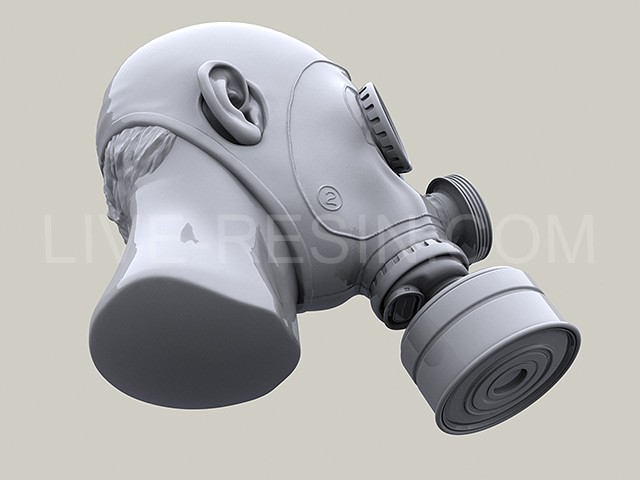 LRE35269 Российский армейский противогаз ПМГ-2 с фильтрами ЕО-18К — ЕО-62К.