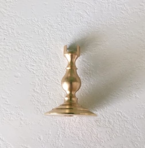 AM14432 Подставки для моделей подводных лодок, латунные полированные, покрытые лаком, 2 шт.