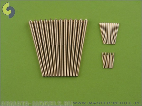 SM-350-049 Вооружение USS Arizona - стволы 14 дюймов (12 шт.), 5 дюймов / 51 (10 шт.), 5 дюймов / 25 (8 шт.)