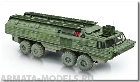 MMF35014 Ракетный комплекс ОТР-23 «ОКА» 9К714, SS-23 Spider, СССР-Россия. В наборе + более 400 деталей фототравления, прозрачные детали, подвижная ракетная установка. Очень высоко проработана мелкая деталировка. MinimanFactory