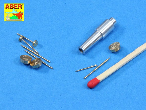 ABR-35-L-175  Дополнения для  Set of barrels for Soviet tank T-28 (early model); 1 x 76,2 mm, 3 x 7,62 mm для Hobby-Boss 1/35