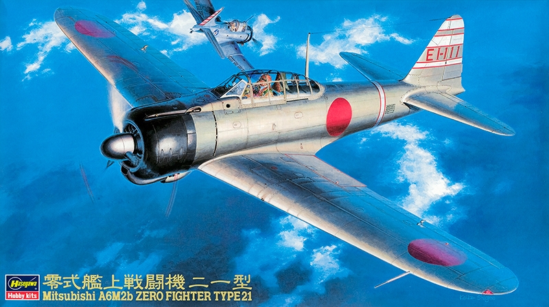 09143 Самолет Zero Fighter Type 21 Hasegawa