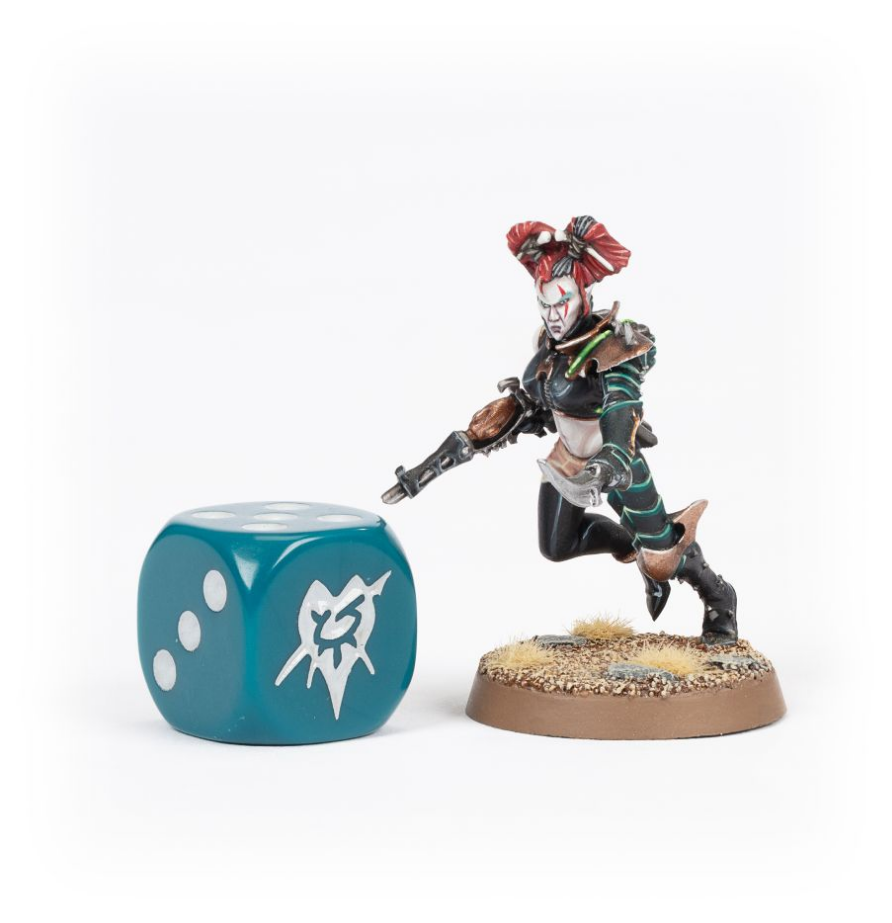 45-05GW Набор кубиков Друкари (Drukhari Dice Set)