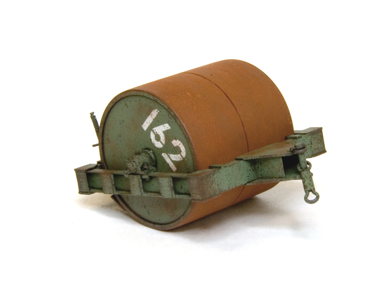 RIM35009 Прицепной каток Д-126 (Для тракторов С-60, С-65), масштаб 1/35 Red Iron