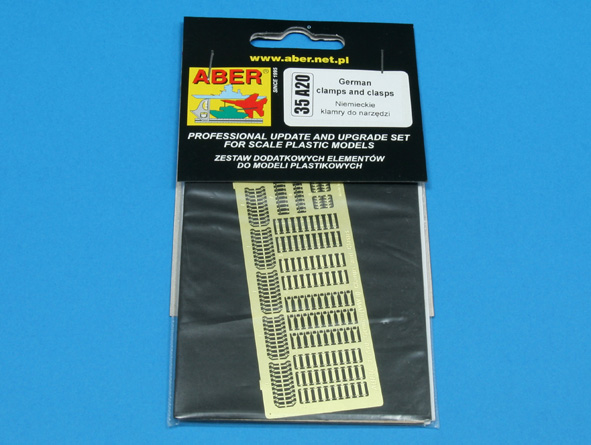 ABR-35-A20  Дополнения для  German clamps and clasps  для  1/35