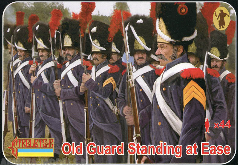 72170ST Фигуры Old Guard Standing at Ease 1/72 Strelets, 1/72 Strelets