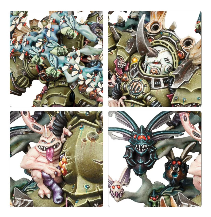 43-53 Набор Гвардия Смерти. Тифус, Провозвестник Чумного Бога (Death Guard. Typhus Herald of the Plague God) (2021)