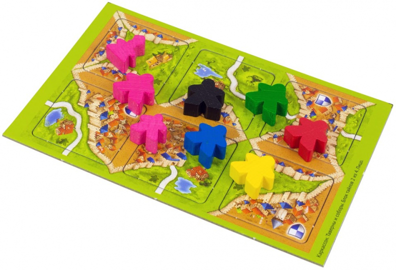 915181HW Каркассон :  1 Таверны и соборы