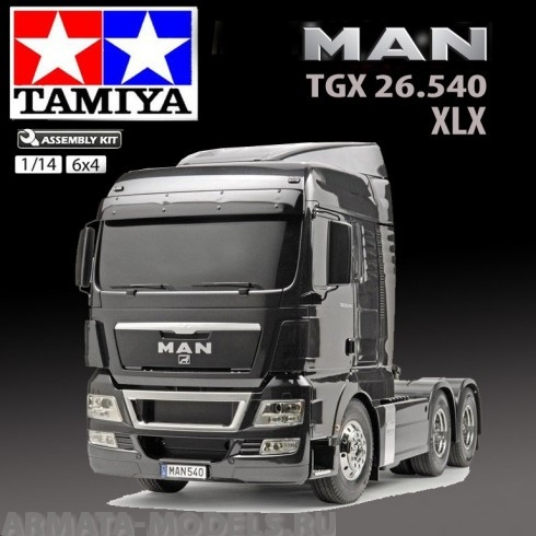 56325T MAN TGX 26.540 6x4 XLX Tamiya
