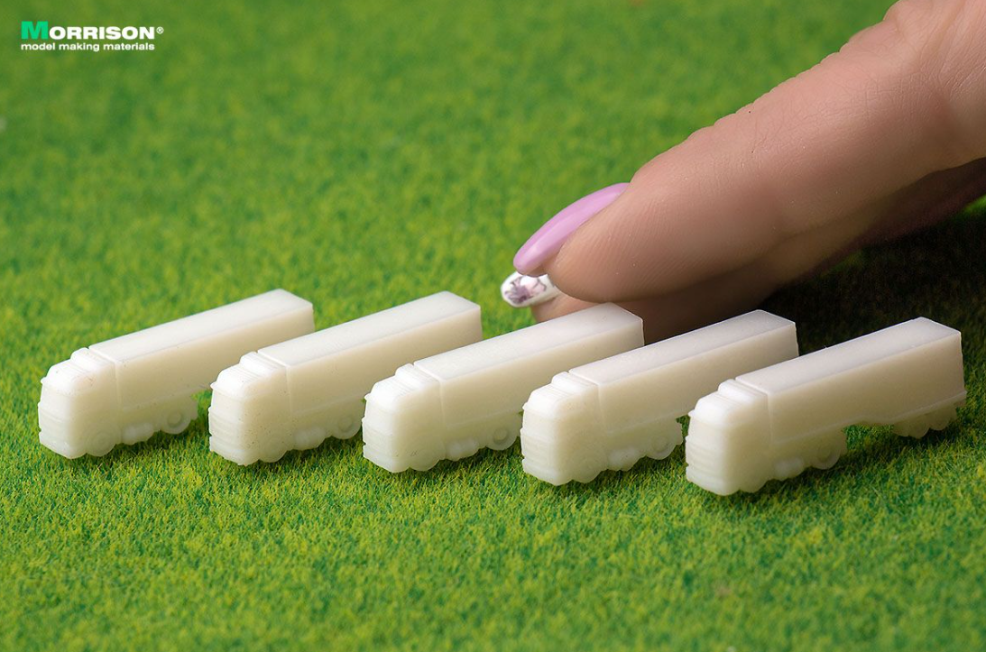 020FUR400 Фуры короткие в М1:400 (Набор 5 шт.)