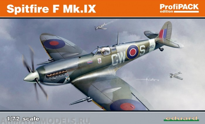 70122 Самолет Spitfire F Mk.IX EDUARD