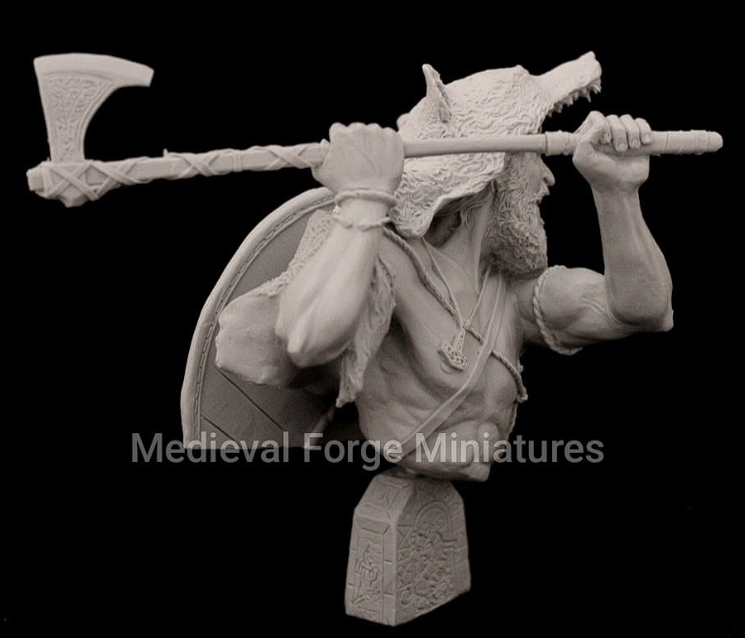 A-049 Бюст Ulfhednar Medieval Forge Miniatures