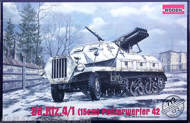 Rod712 Бронетранспортер Sd.Kfz. 4/1 Panzerwerfer 42 (early) Roden