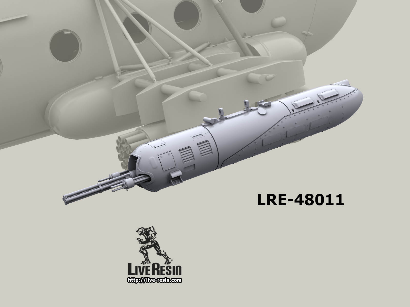 LRE48011 Пулеметный контейнер ГУВ 8700. Война в Афганистане - современный период